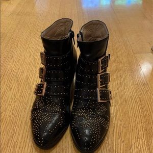 TopShop woman studded booties